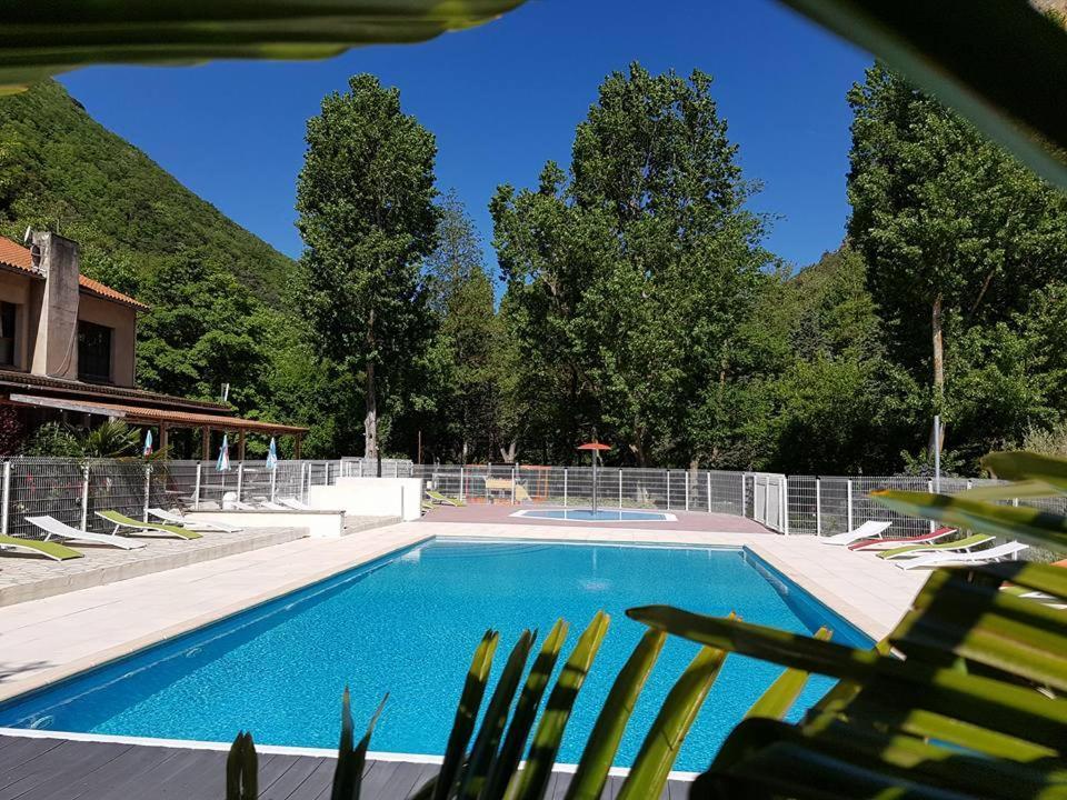 Le Moulin Du Pont D'Alies Otel Axat Dış mekan fotoğraf